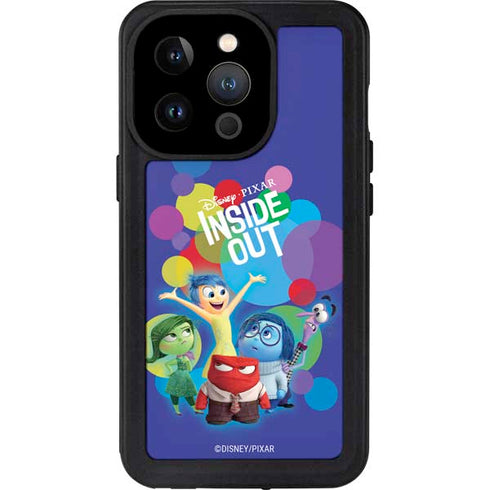 Disney Inside Out Character Group iPhone 15 Pro Waterproof Case